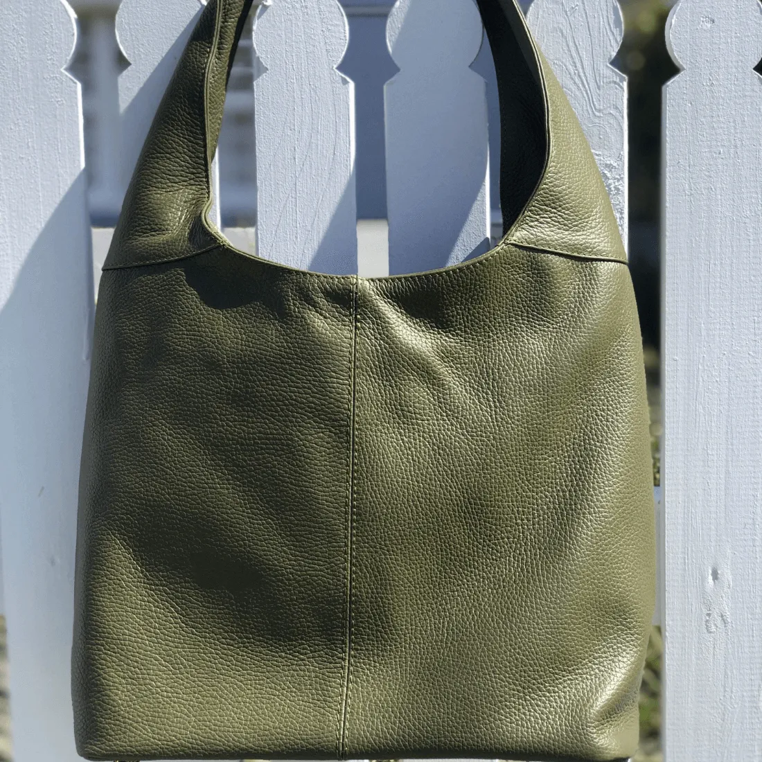 Anna Leather Shoulder Bag