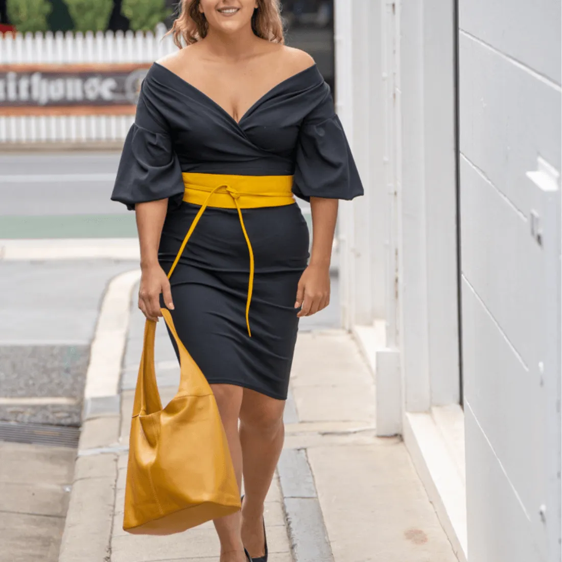 Anna Leather Shoulder Bag