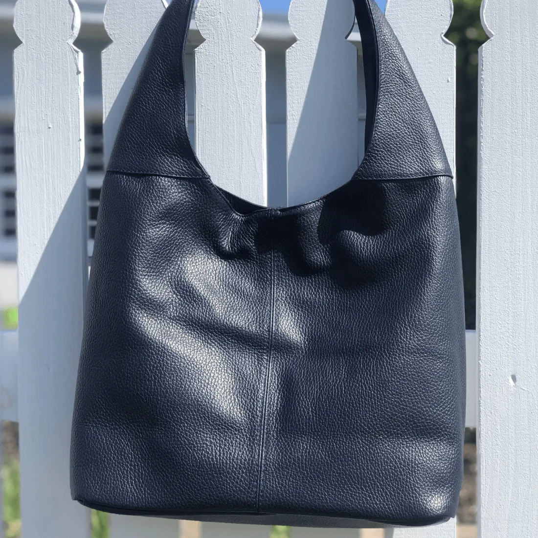 Anna Leather Shoulder Bag
