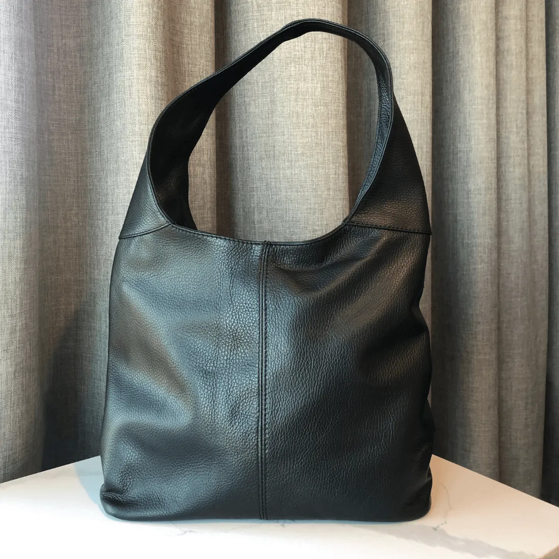 Anna Leather Shoulder Bag
