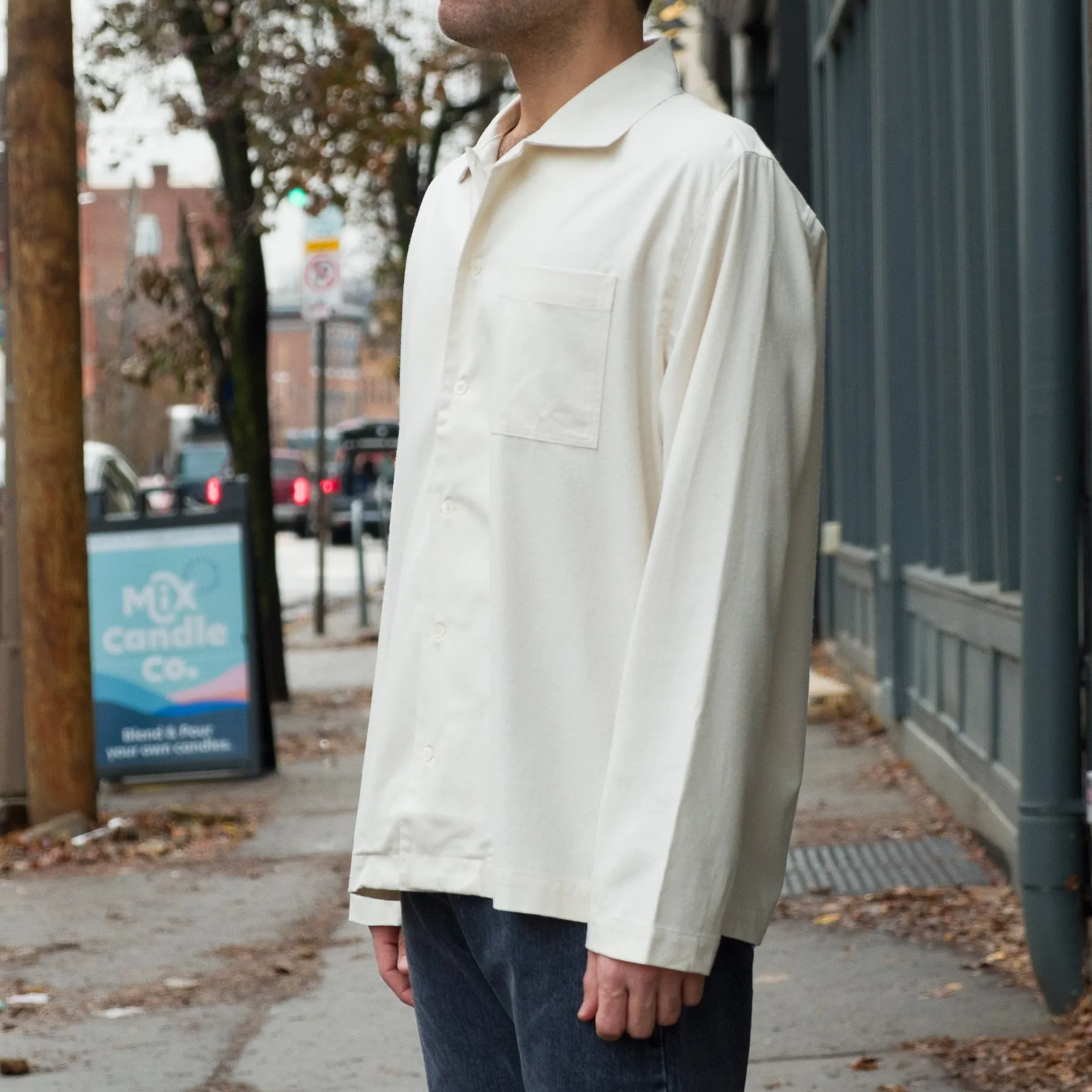 Another Shirt 2.1 in Natural Silk