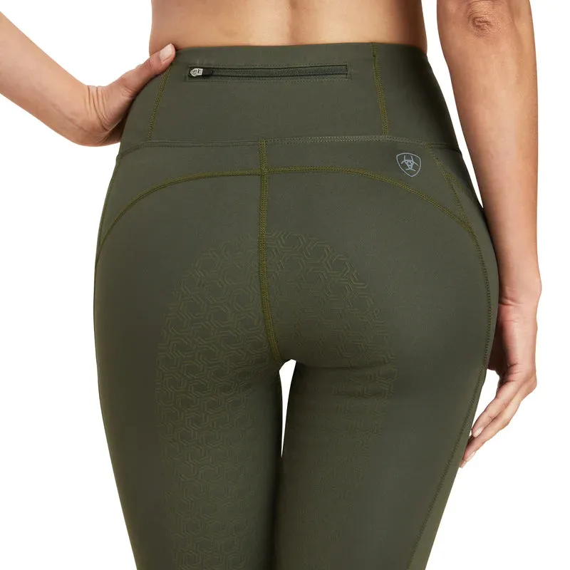 Ariat EOS Ladies Full Seat Tight Beetle & Forest Mist
