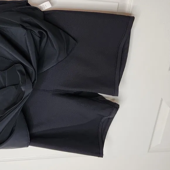 Athleta Brooklyn 16&quot; Black Skort Skirt Size 16T Tennis Golf Running Outdoor