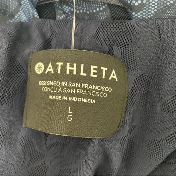 Athleta Sightseer Lace Jacket Windbreaker