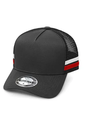 Aussie A Frame Striped Trucker Cap