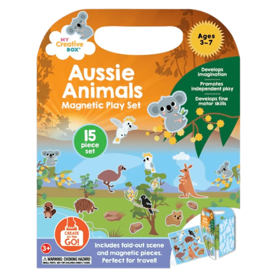 Aussie Animals Magnetic Play Set