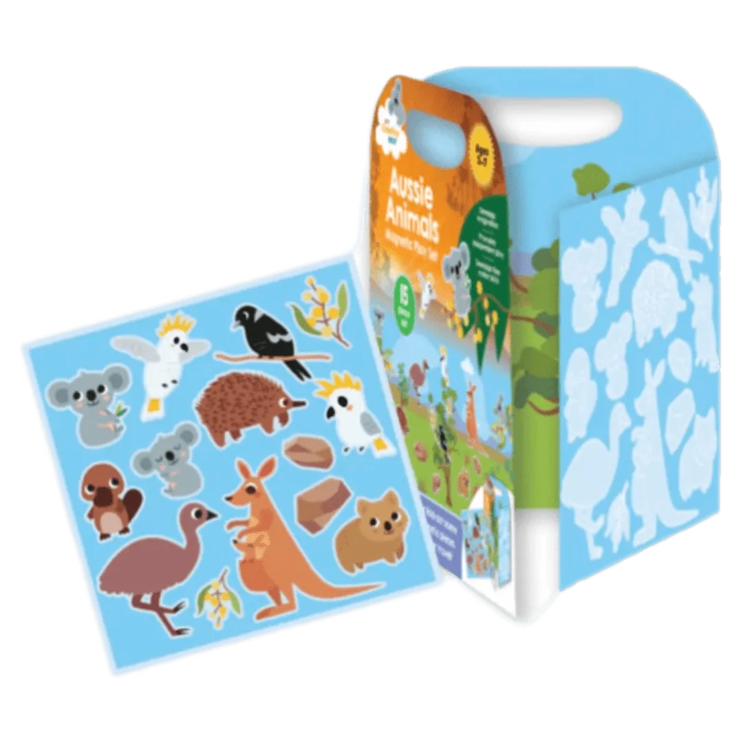 Aussie Animals Magnetic Play Set