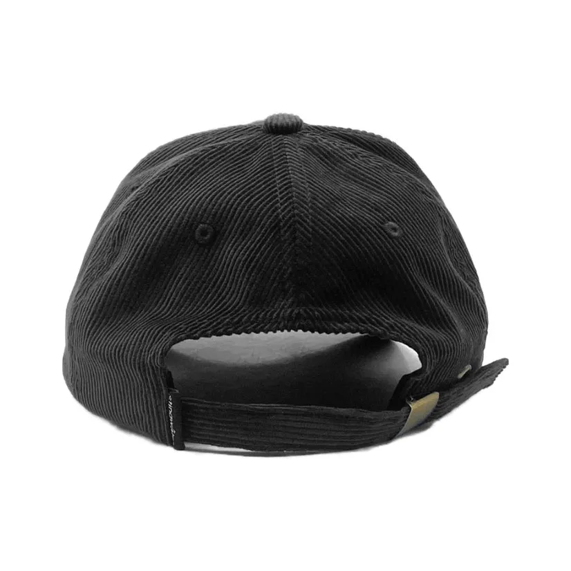 Baby Cow Corduroy Hat Black