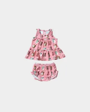 Baby Girl Peplum & Bloomer Set Juice Box