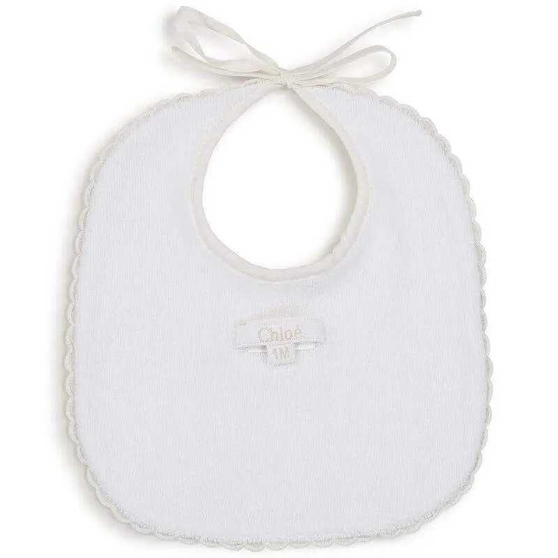 Baby Girls Peach Organic Cotton Babygrow Set