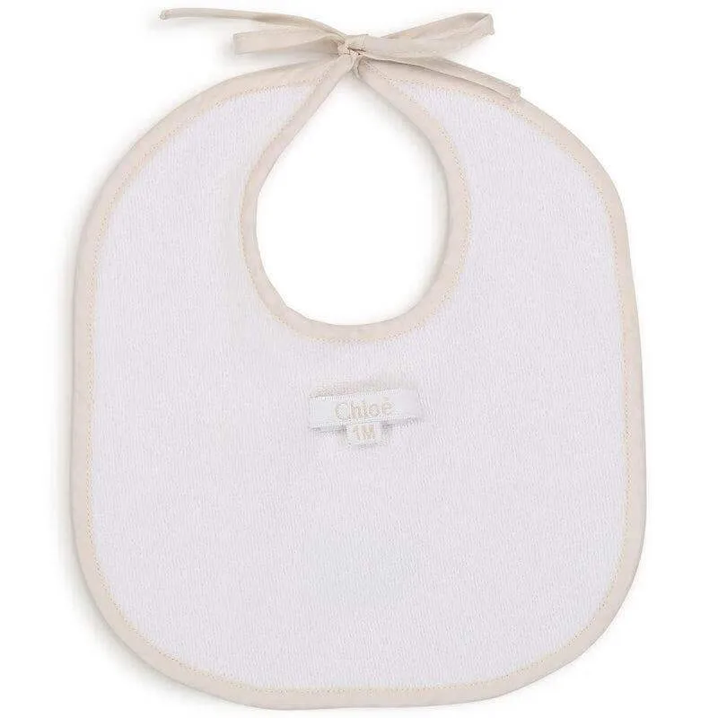 Baby Girls Peach Organic Cotton Babygrow Set