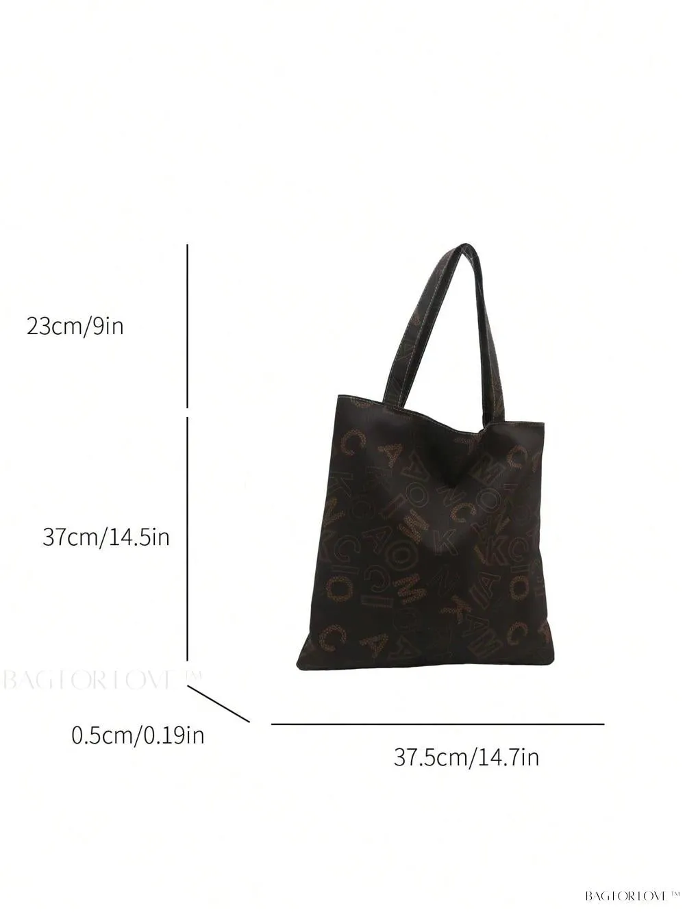 BagForLove - Trendy Woven Beach Tote, Minimalist Design for Women