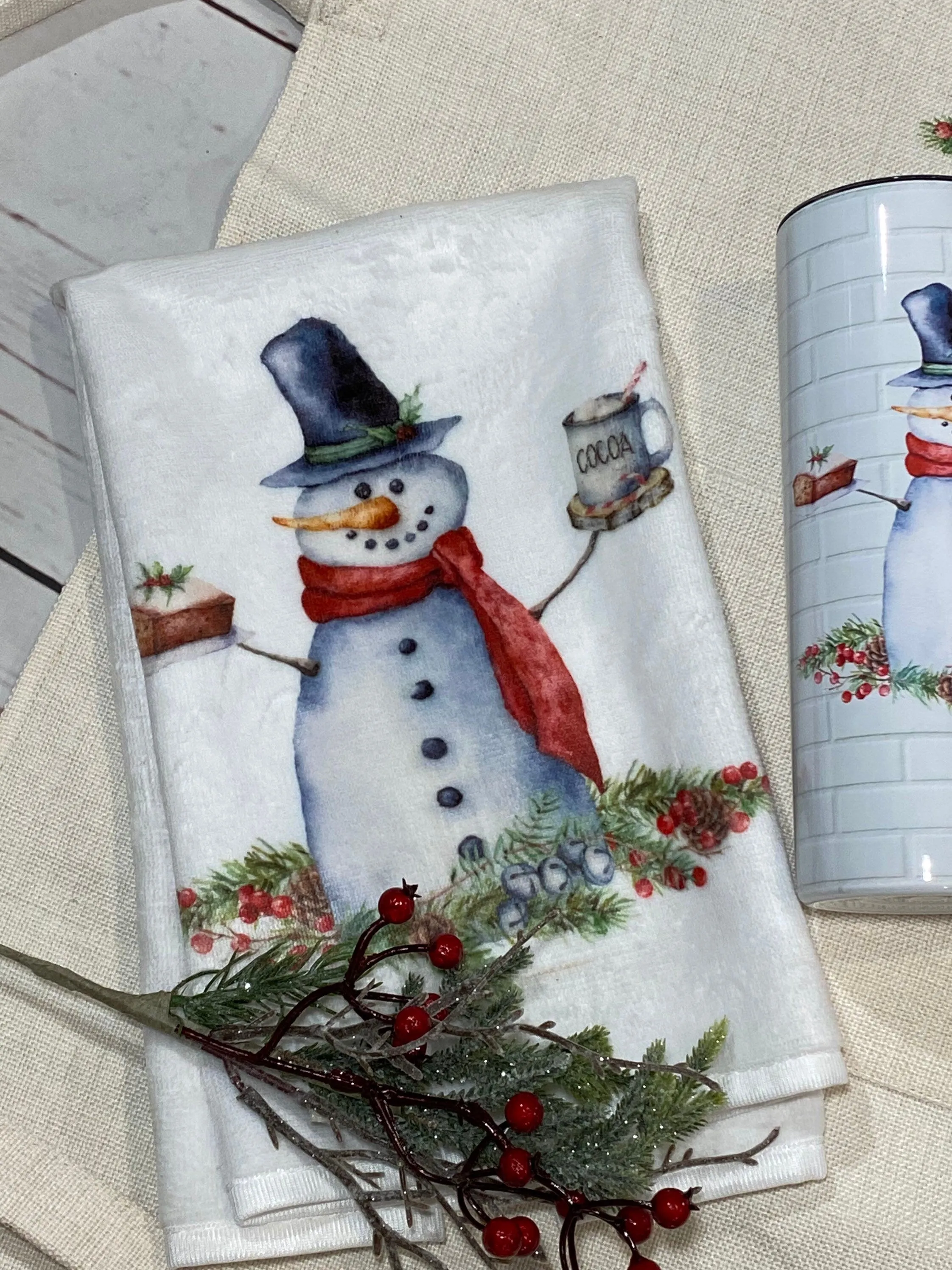 Baking Snowman Apron, Christmas Kitchen Towels, Christmas Aprons, Christmas Decor, Christmas Cookies Apron, Snowman Aprons