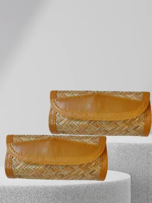 Bamboo Supportive Exceptional value Bags Combo (Combo 2) Eco-Friendly Pati Chain Of Full Clutch Shital