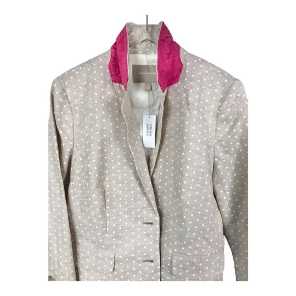 Banana Republic Polka Dot  Blazer
