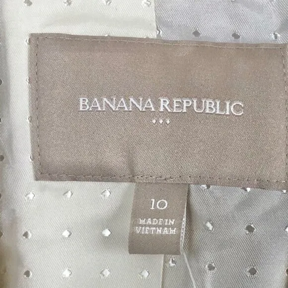 Banana Republic Polka Dot  Blazer