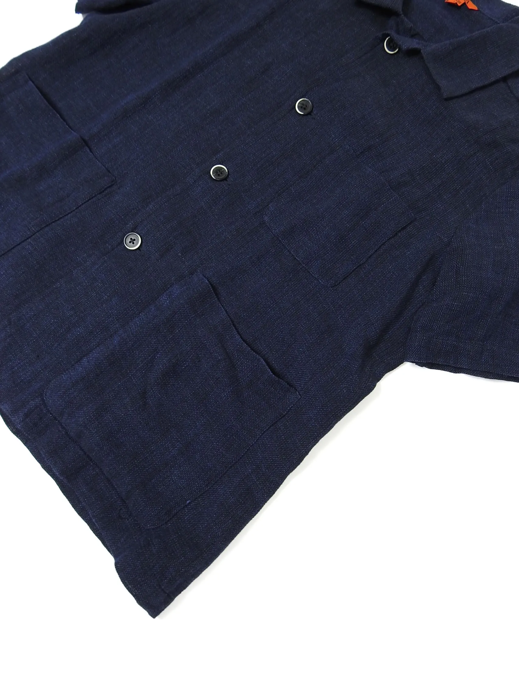Barena Venezia Linen SS Shirt Size 48