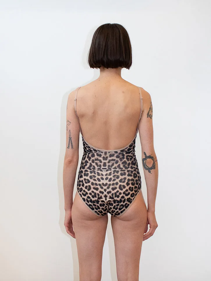 Baserange Emily Bodysuit, Leopard