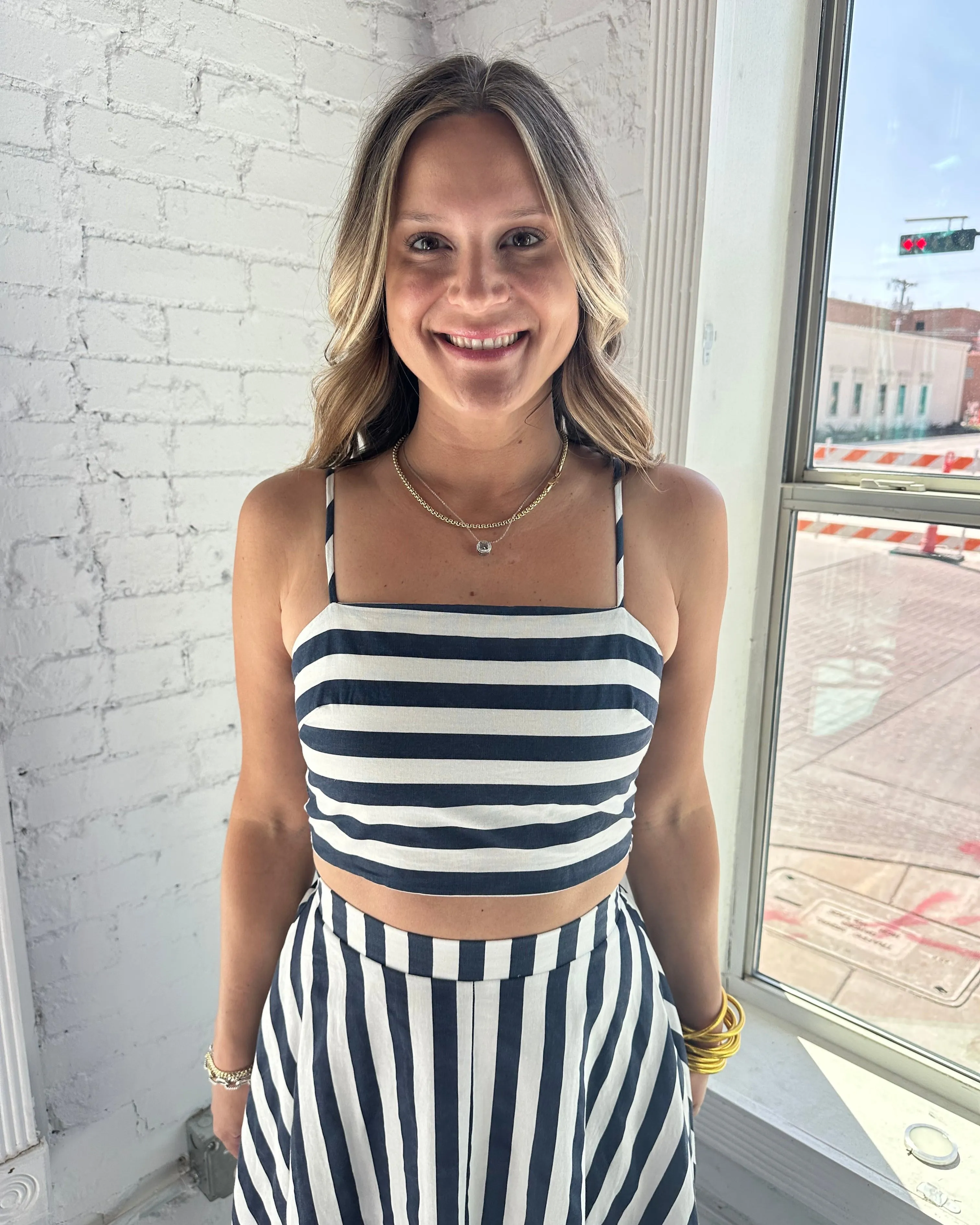 Beacon Striped Cami Top