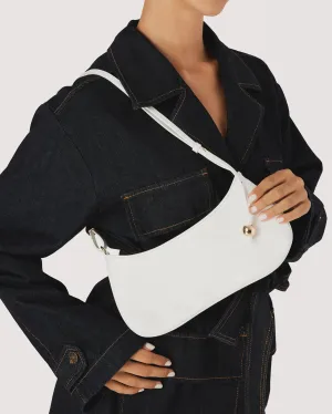 Billini Rosabelle Shoulder Bag - White Shine