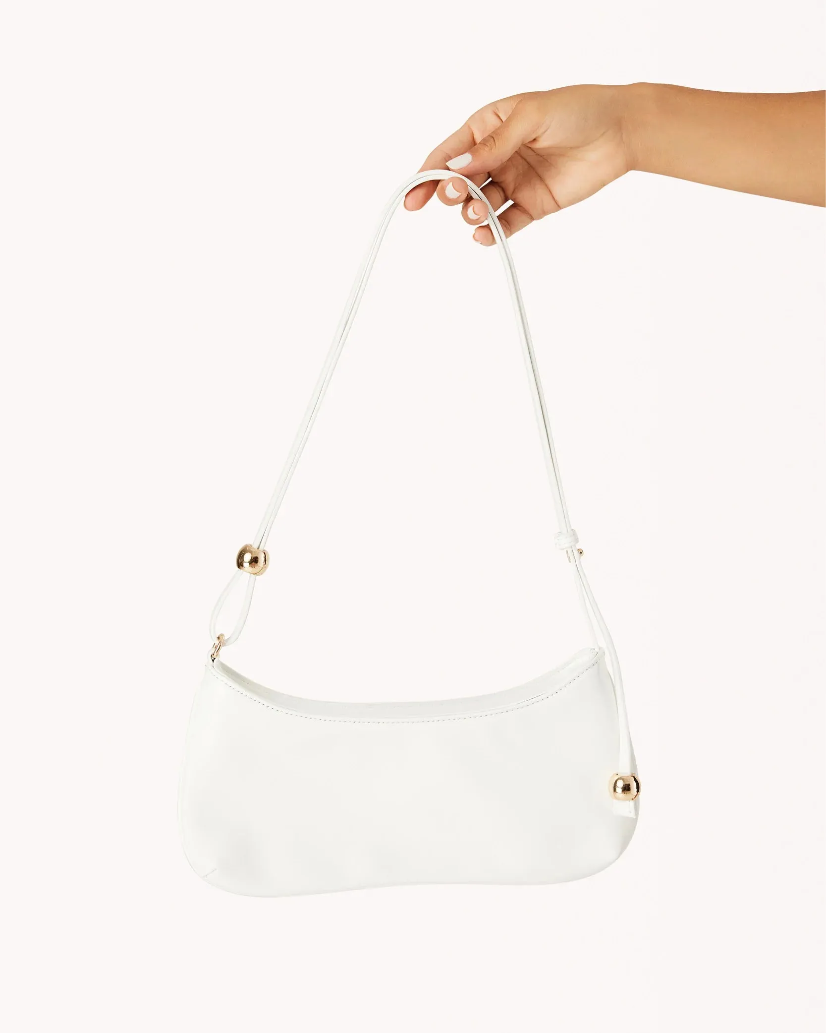 Billini Rosabelle Shoulder Bag - White Shine