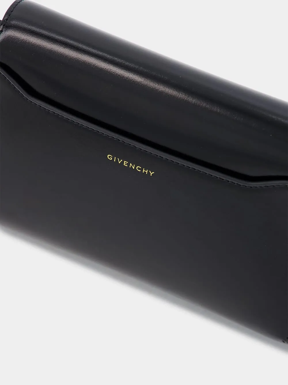 Black 4G Liquid Bag in Box Leather