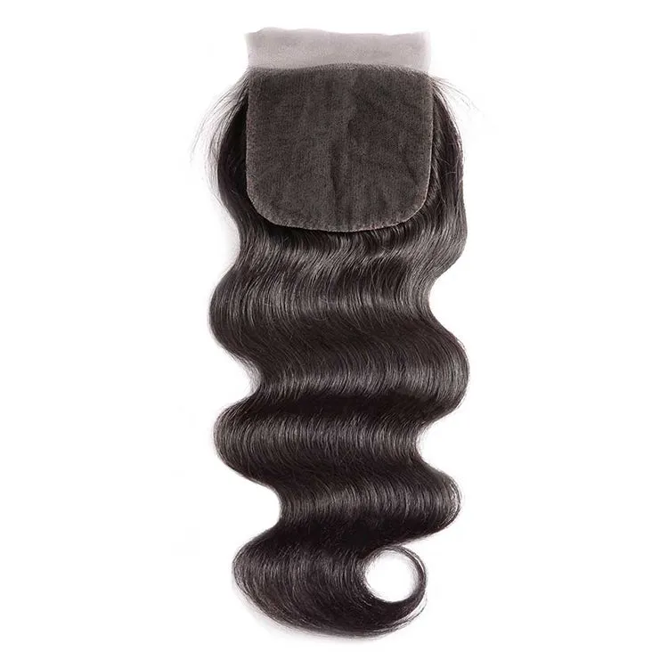 Body Wave 4*4 Silk Base Closure Brazilian Hair CEXXY Hair