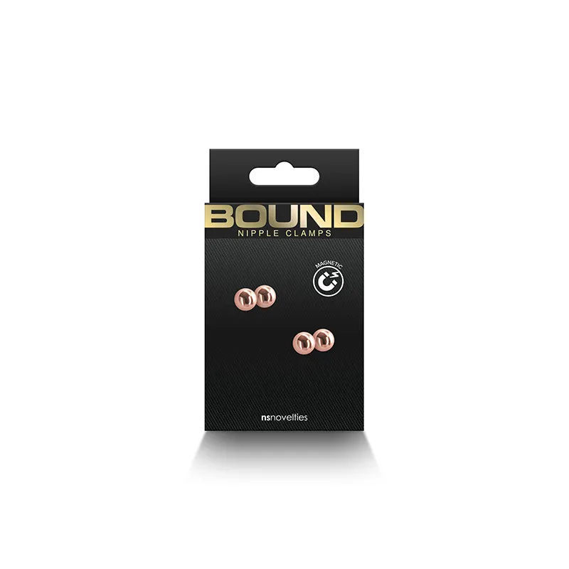 Bound Nipple Clamps - M1 - Rose Gold