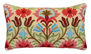 Brenda Decorative Embroidered Pillow NCE1