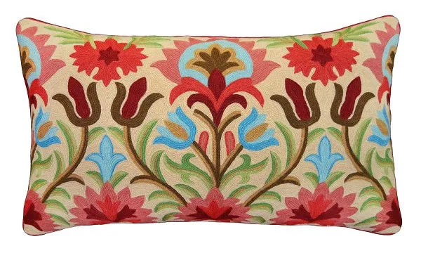 Brenda Decorative Embroidered Pillow NCE1