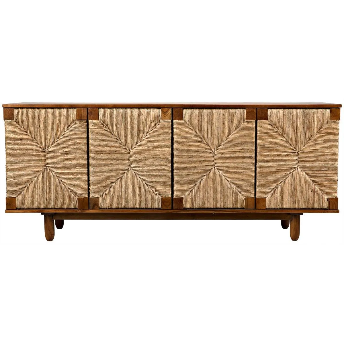 Brook 4 Door Sideboard, Teak