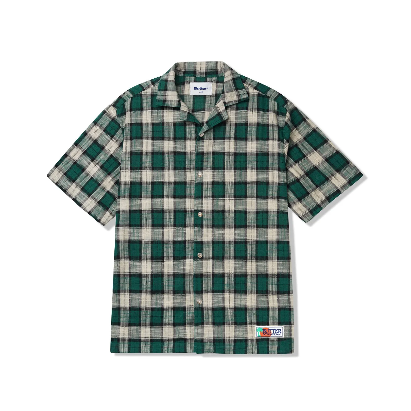 Butter Goods Vacation S/S Shirt Navy