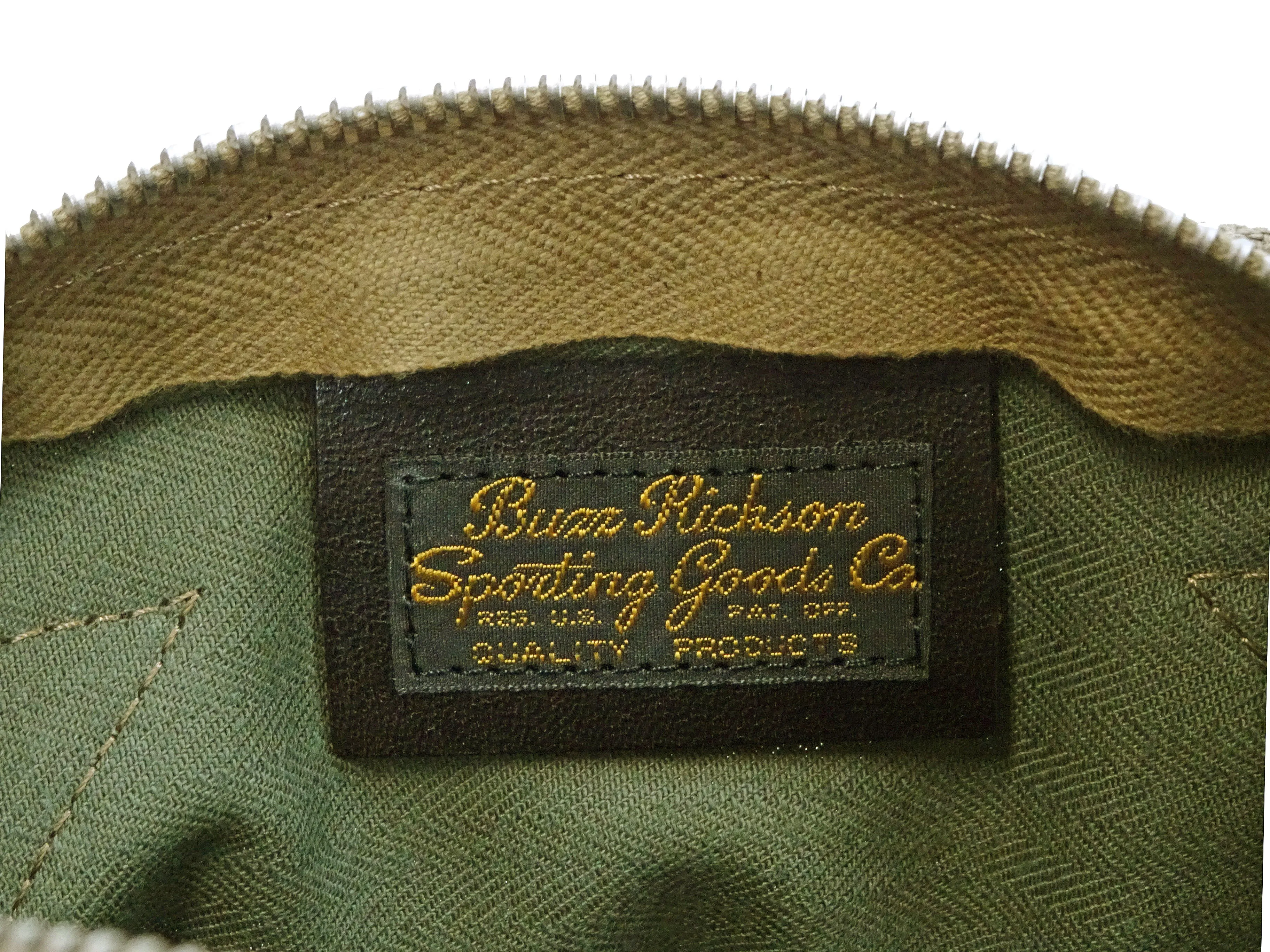 Buzz Rickson Bag Men's Casual Small Shoulder Bag - Reproduction of WWII Army Air Force Pilot Gear BR02833 Olive