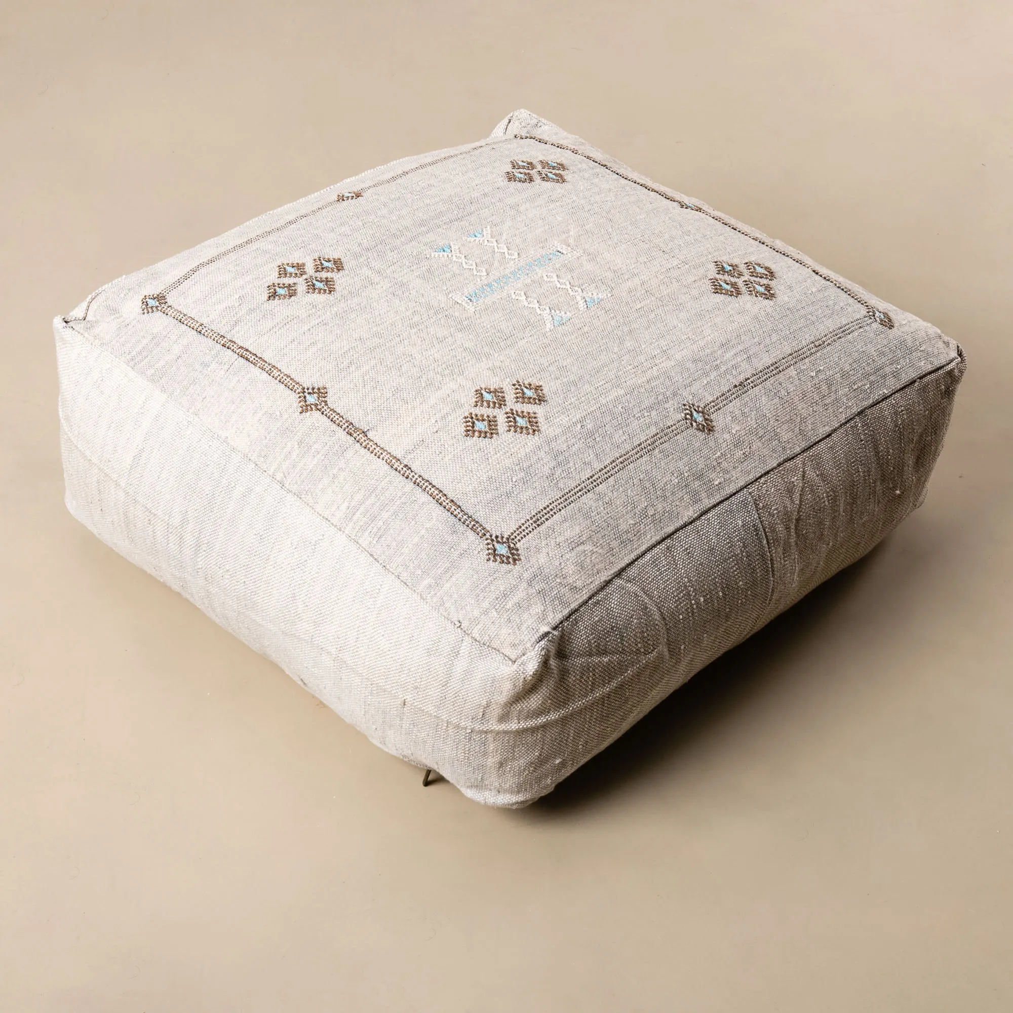 Cactus Silk Floor Pillow Cover