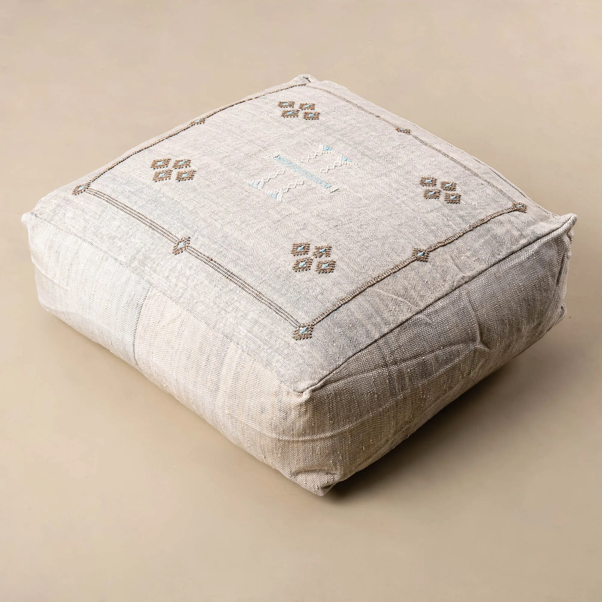 Cactus Silk Floor Pillow Cover