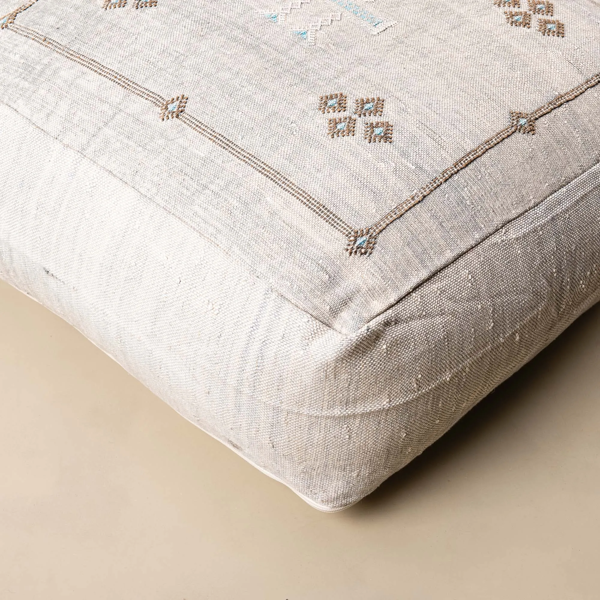 Cactus Silk Floor Pillow Cover