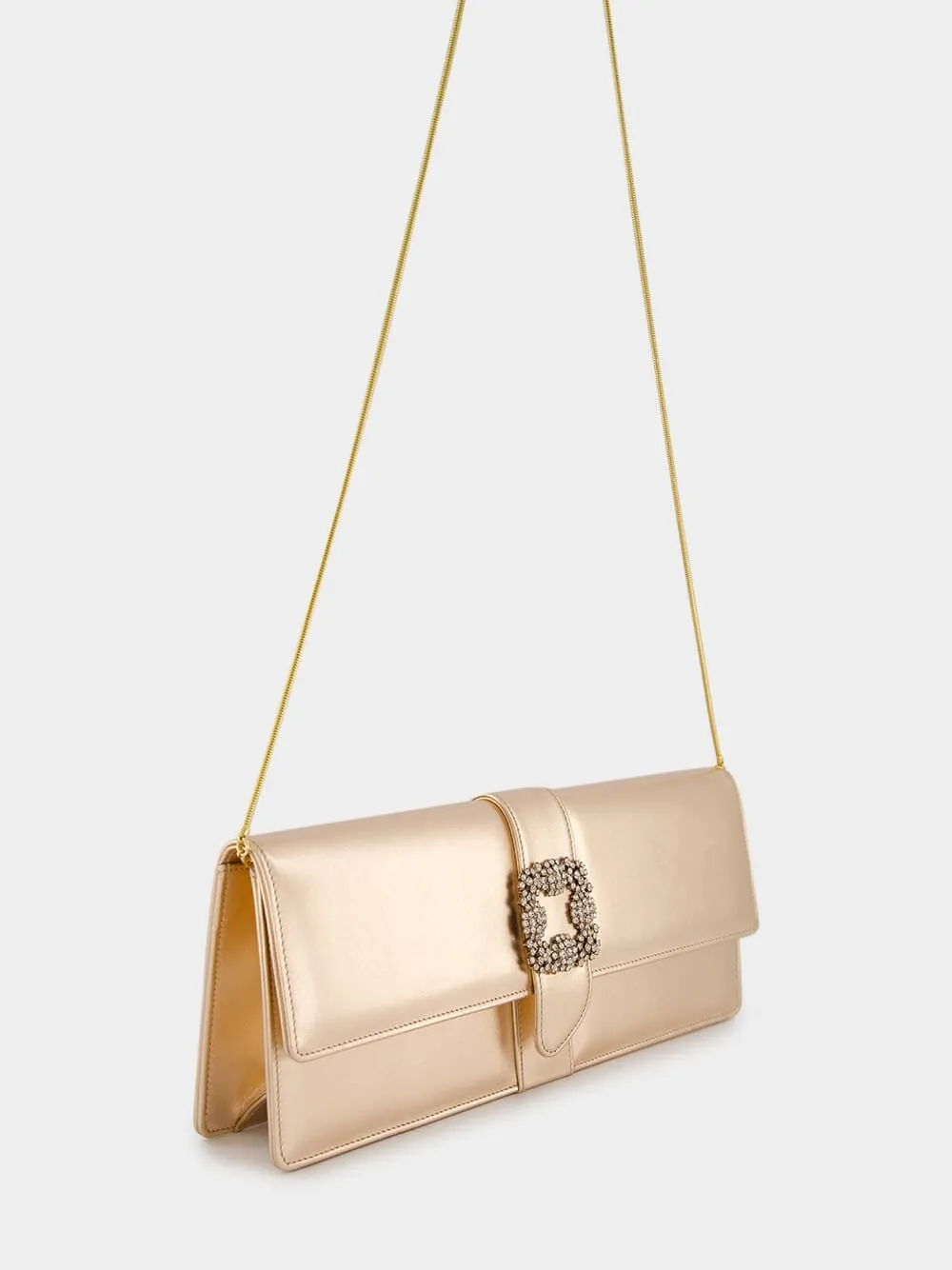 Caprilong Buckle Clutch