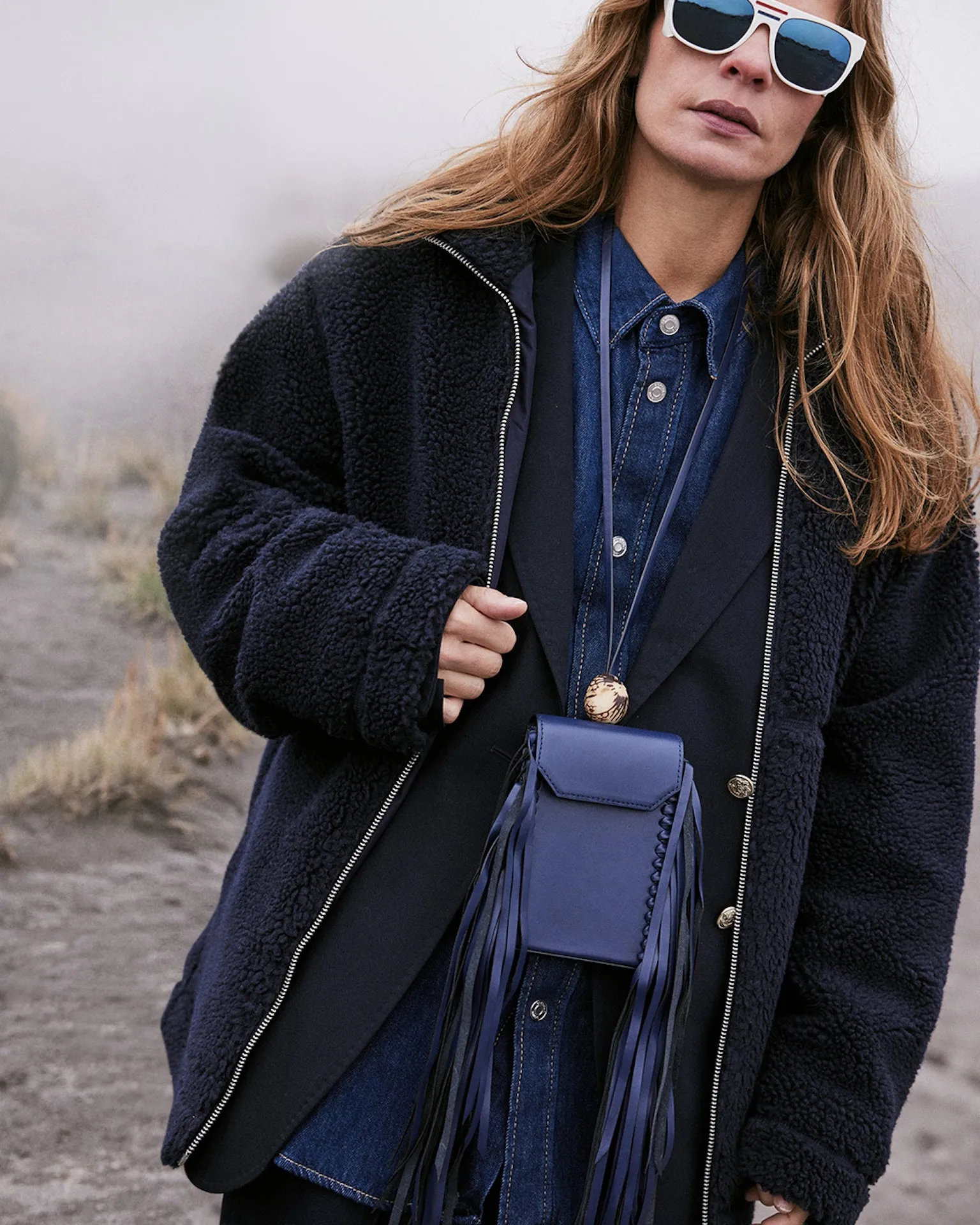 CARI CASE FRINGE - NOTTE