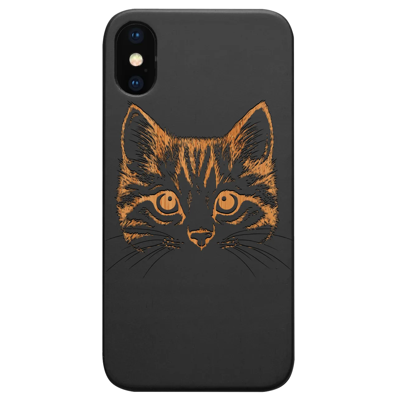 Cat Head - Engraved