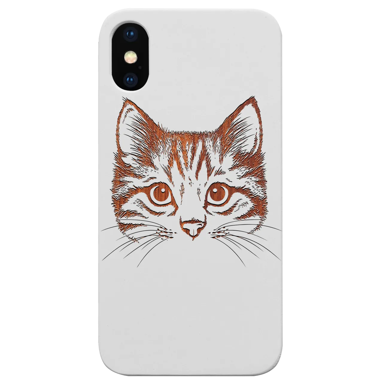 Cat Head - Engraved