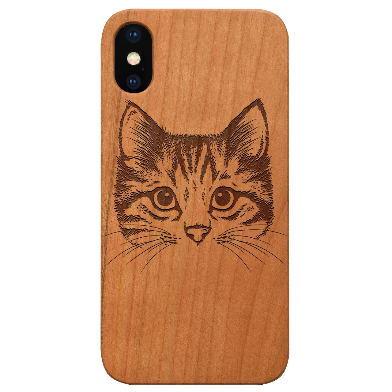 Cat Head - Engraved