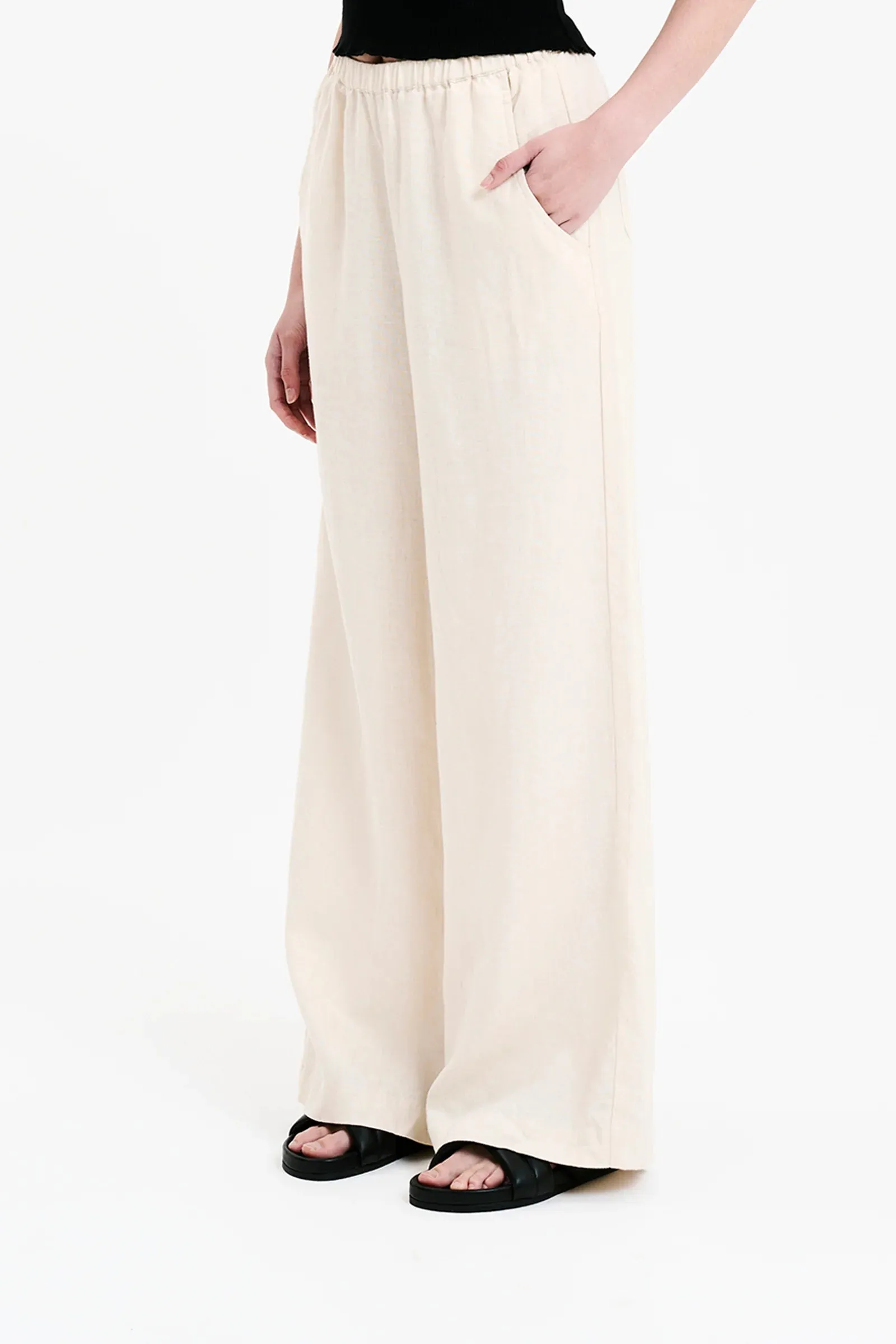 Ceres Linen Pants Cloud