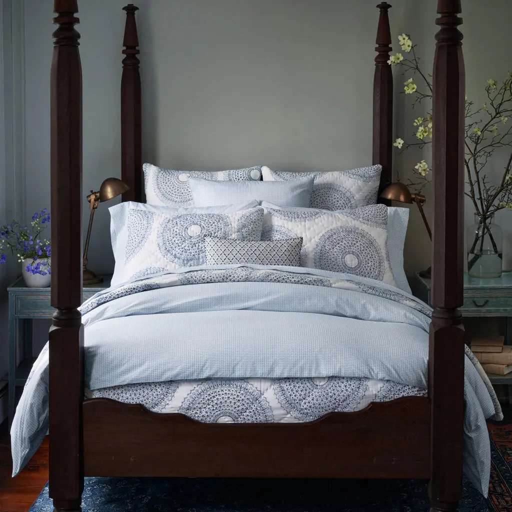 Cinde Light Indigo Organic Duvet