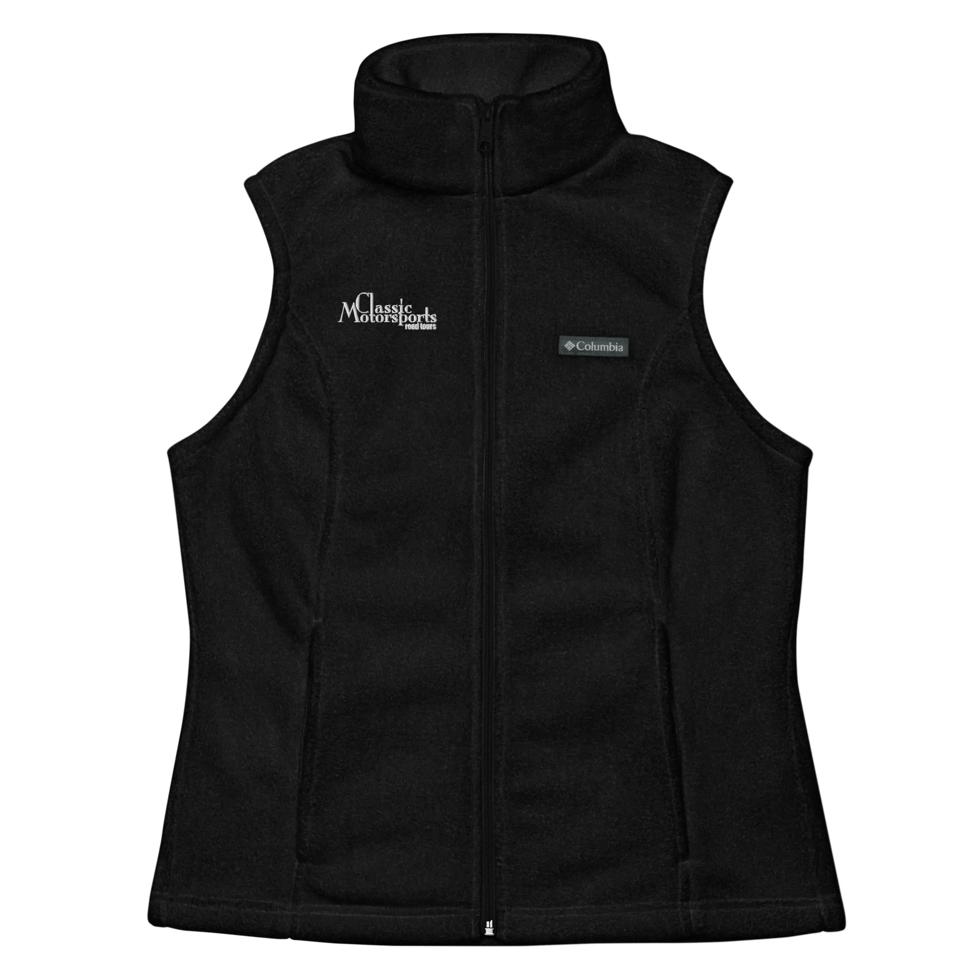 Classic Motorsports Road Tours Women’s Embroidered Columbia Fleece Vest
