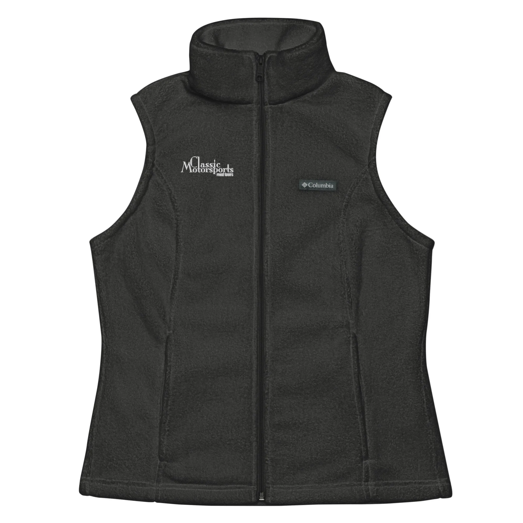 Classic Motorsports Road Tours Women’s Embroidered Columbia Fleece Vest