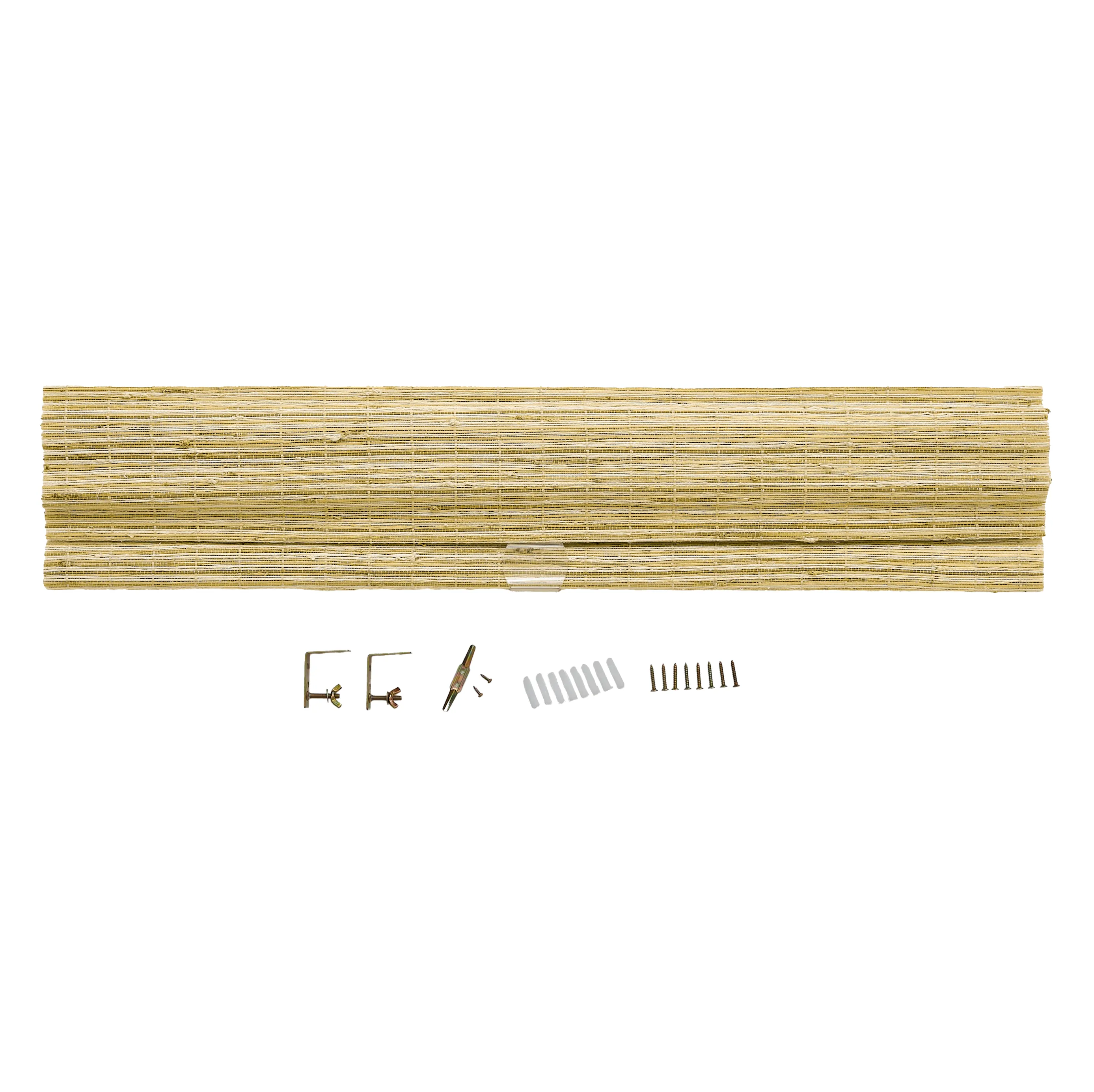 Cora Woven Bamboo Shade| Beige Brown