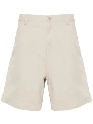 Cotton blend shorts