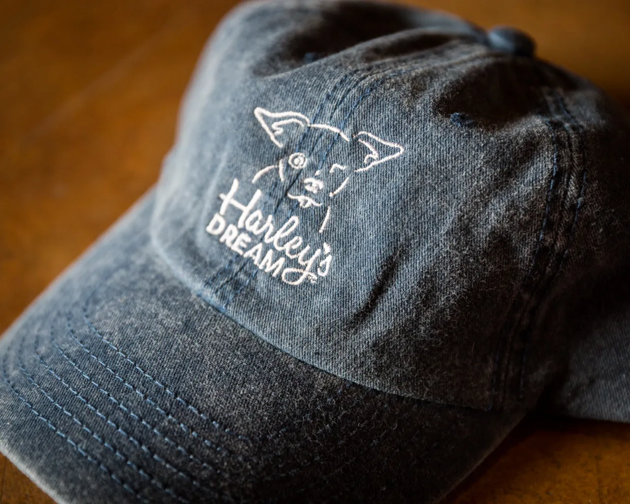 Cotton (Denim Blue) Cap - Harley's Dream