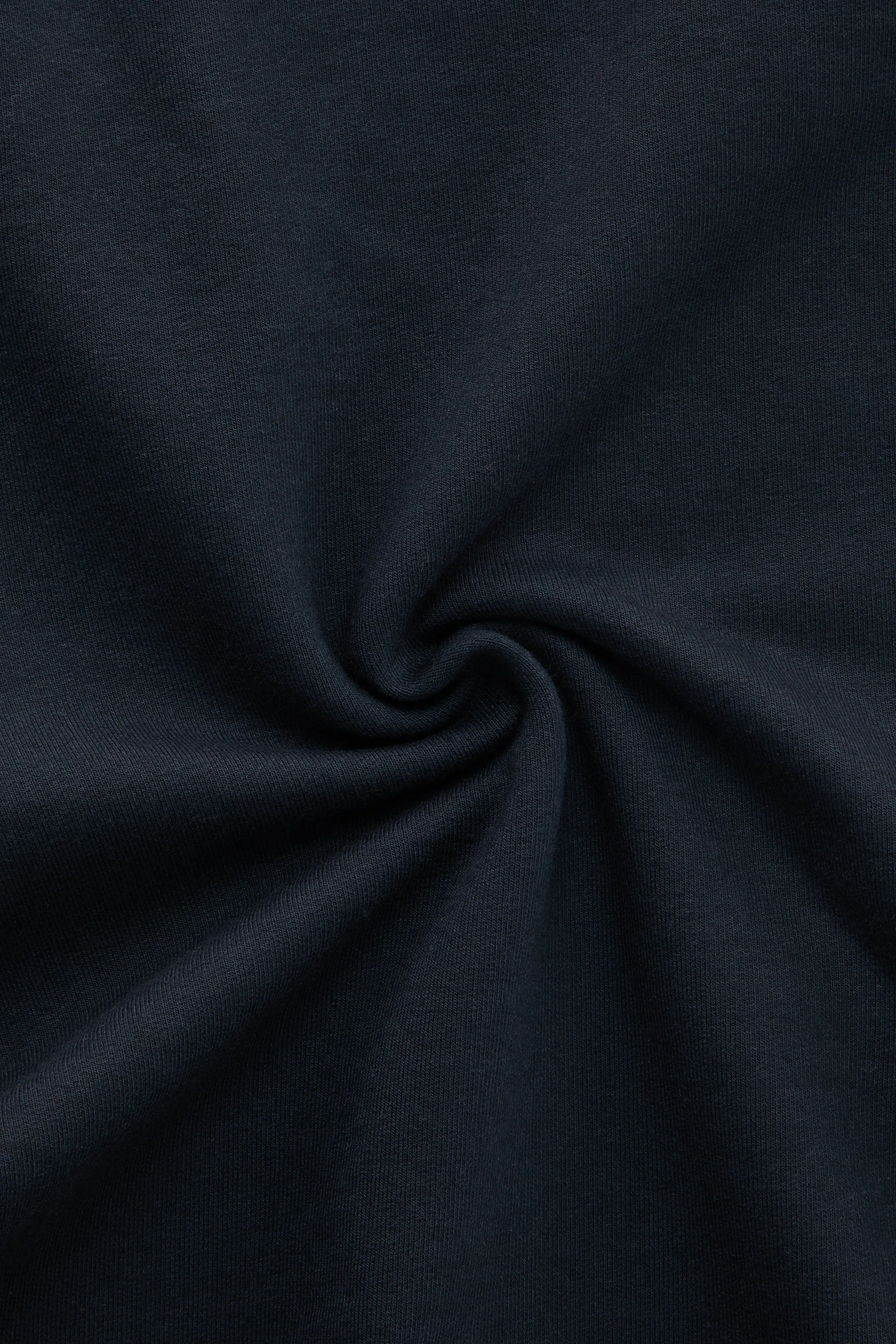 Cotton Modal Zip Up Hoodie Dark Navy