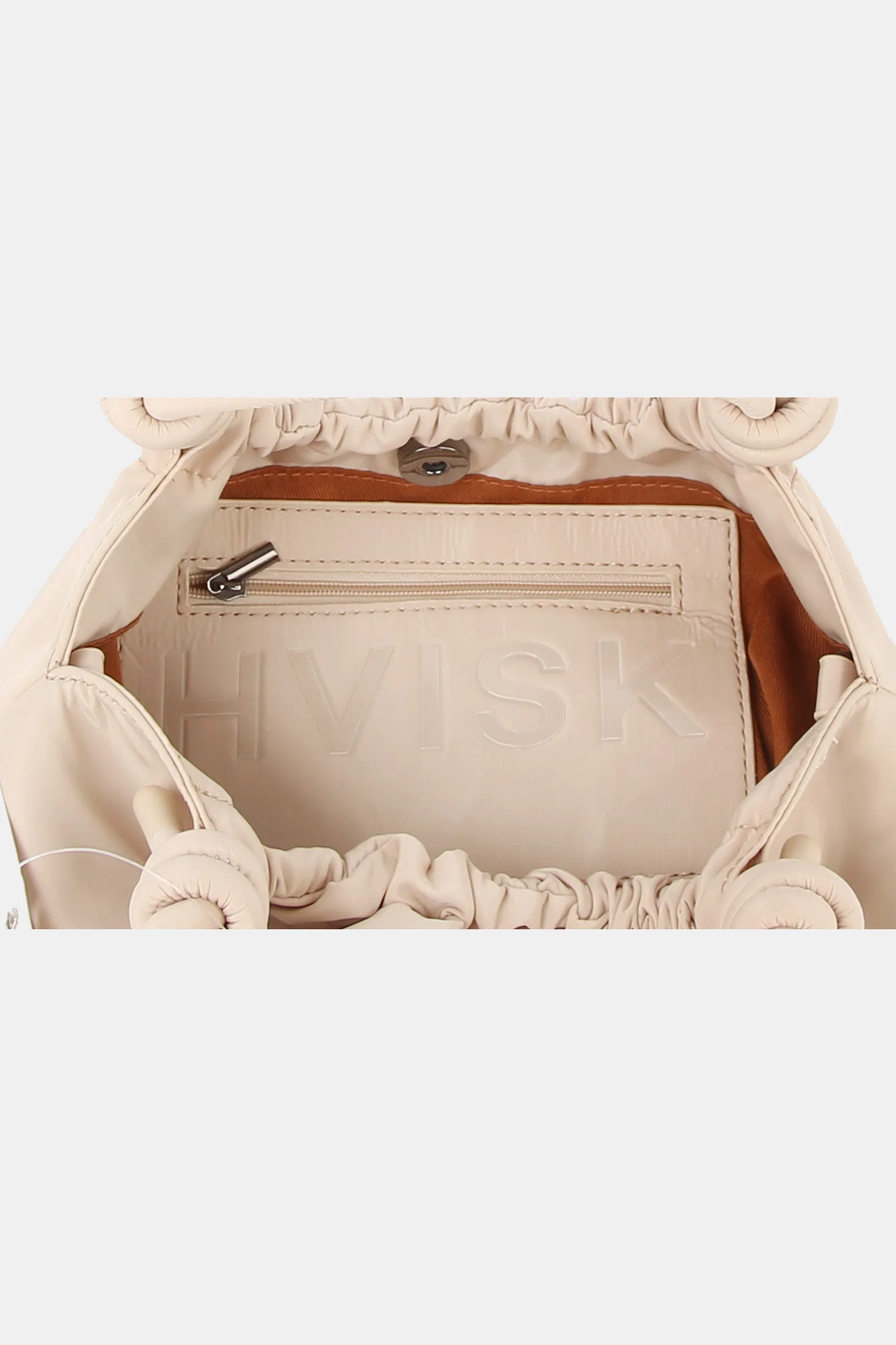 CROSSBODY  BAG (JOLLY MATTE TWILL)  LIGHT TAUPE